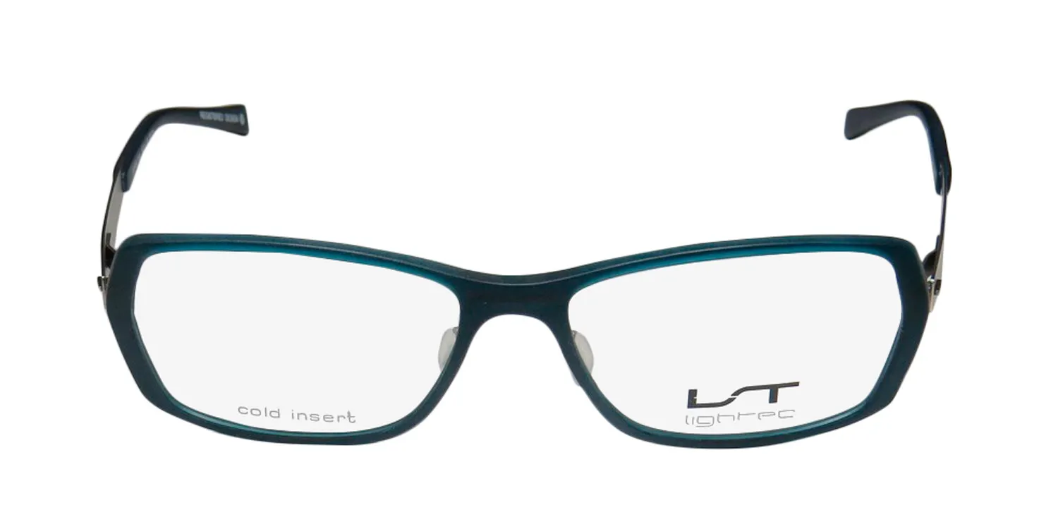 Lightec 7032l bg014 Eyeglasses Teal 50mm Unisex 3