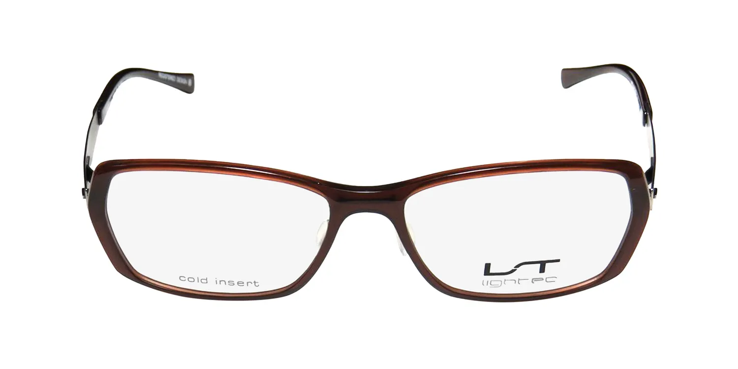 Lightec 7032l mg015 Eyeglasses Brown 50mm Unisex 3