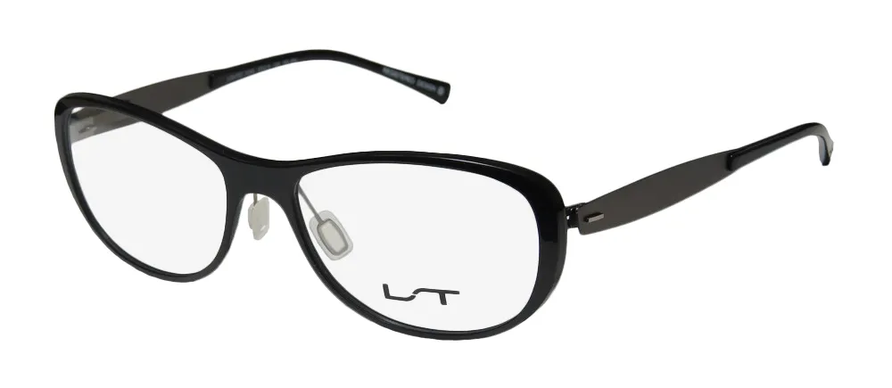 Lightec 7034l ng030 Eyeglasses Black 52mm Unisex