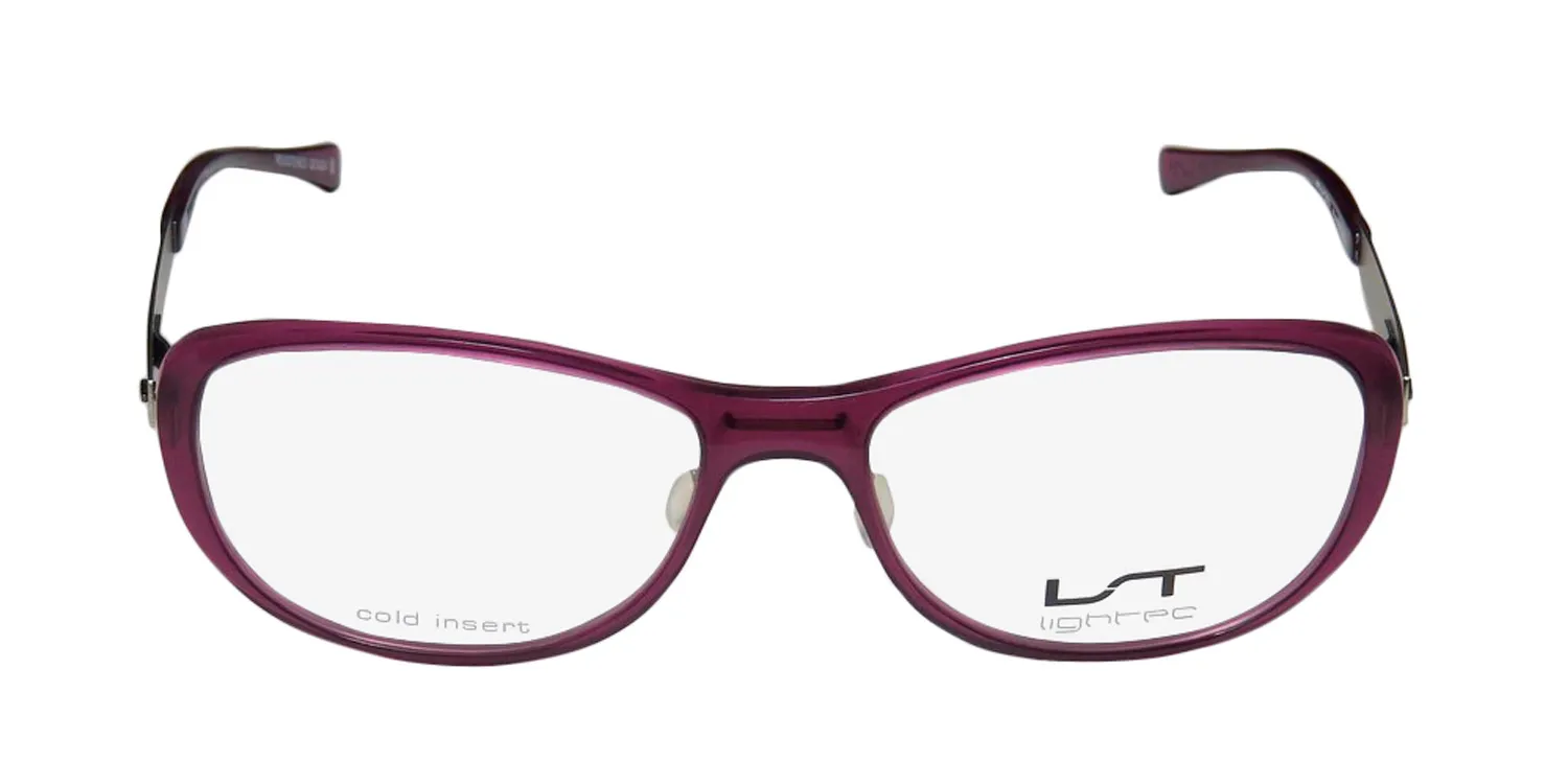 Lightec 7034l pg031 Eyeglasses Purple 52mm Unisex 3