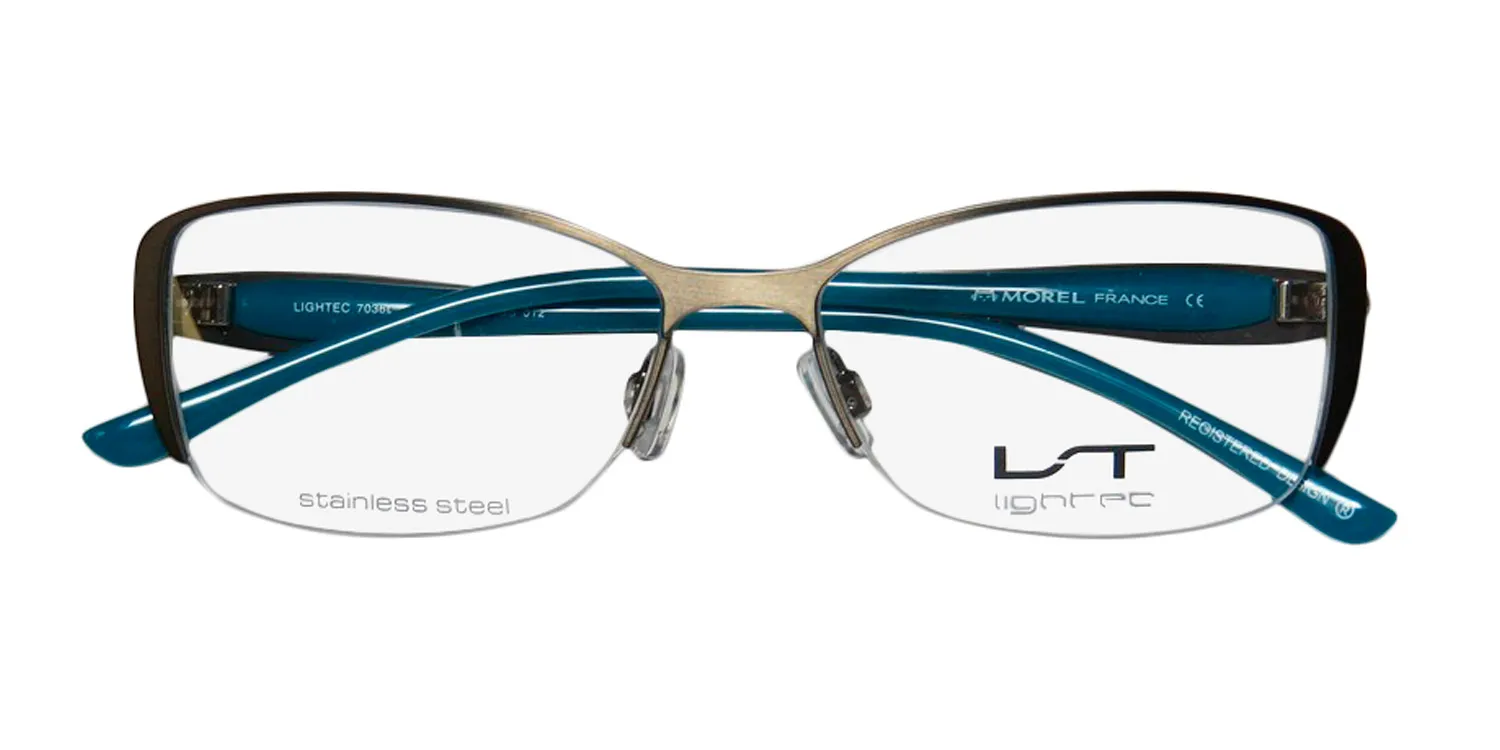 Morel Lightec 7036l gb012 Eyeglasses Gray 53mm 2