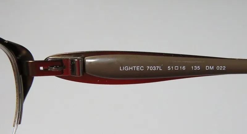 Lightec 7037l dm022 Eyeglasses Antique Gold 51mm 7