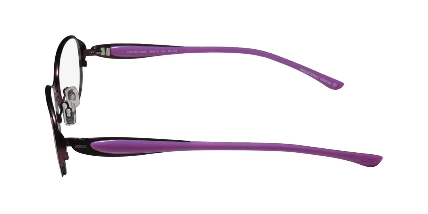 Morel Lightec 7039l pp040 Eyeglasses Plum 50mm 4