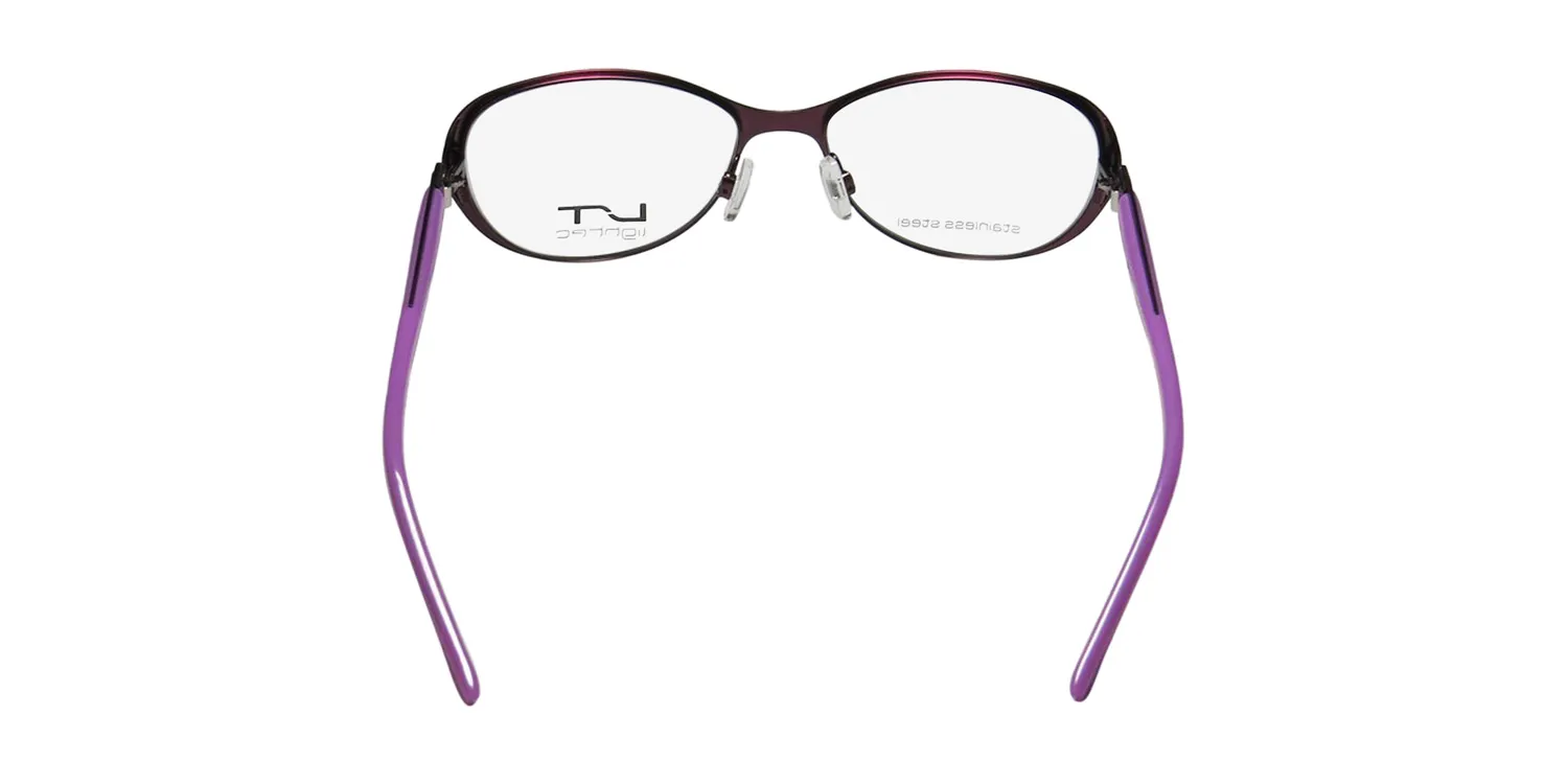 Morel Lightec 7039l pp040 Eyeglasses Plum 50mm 5