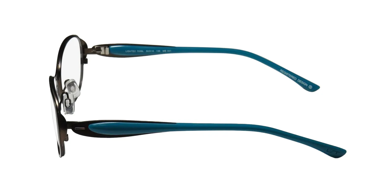 Morel Lightec 7039l mb041 Eyeglasses Brown 50mm 4