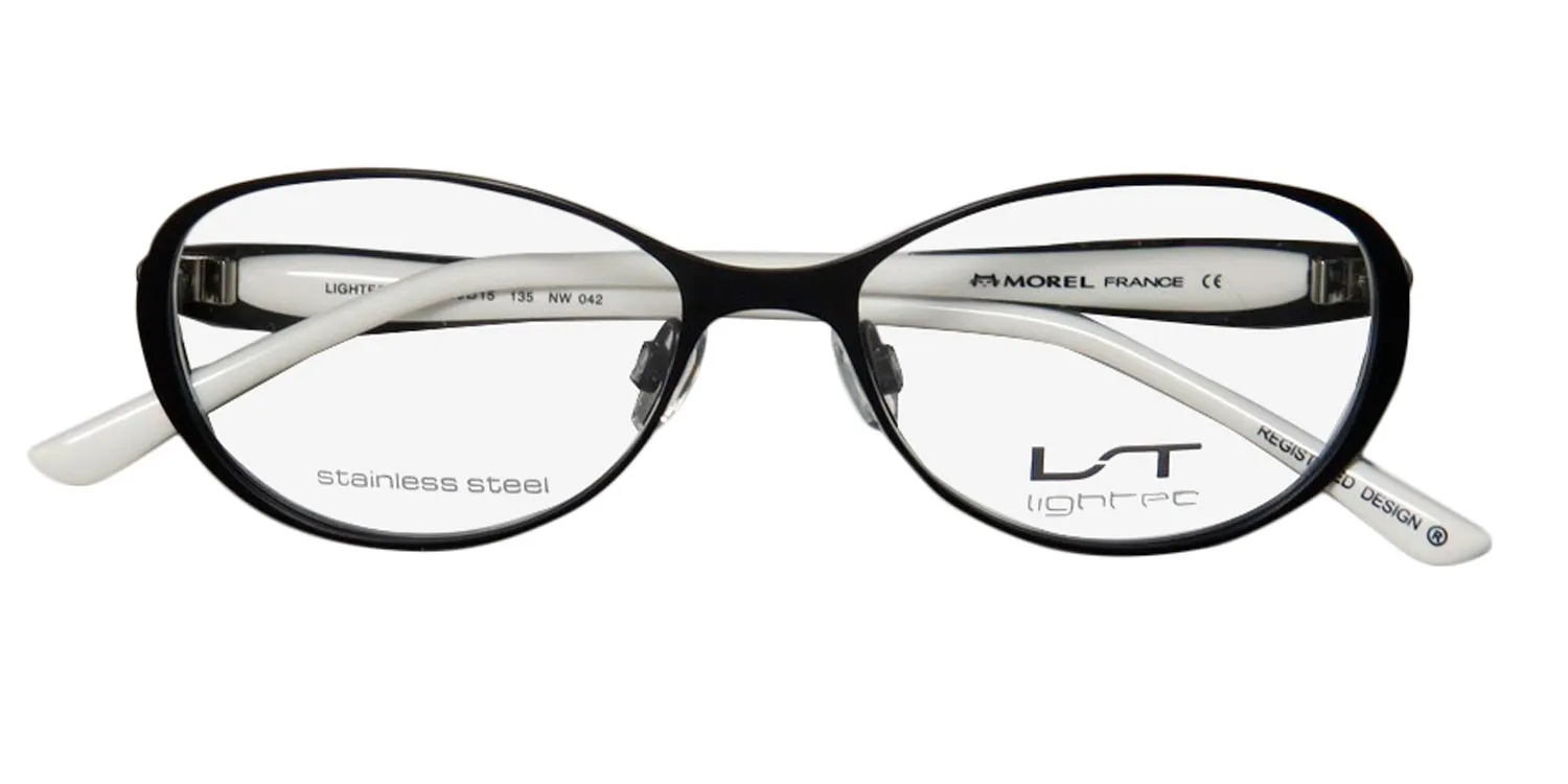 Morel Lightec 7039l nw042 Eyeglasses Black 50mm 2