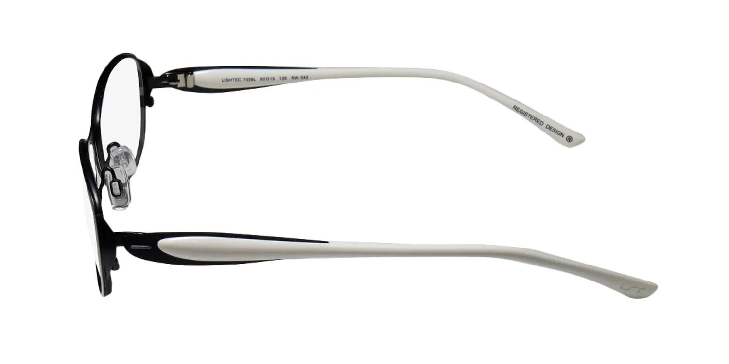 Morel Lightec 7039l nw042 Eyeglasses Black 50mm 4