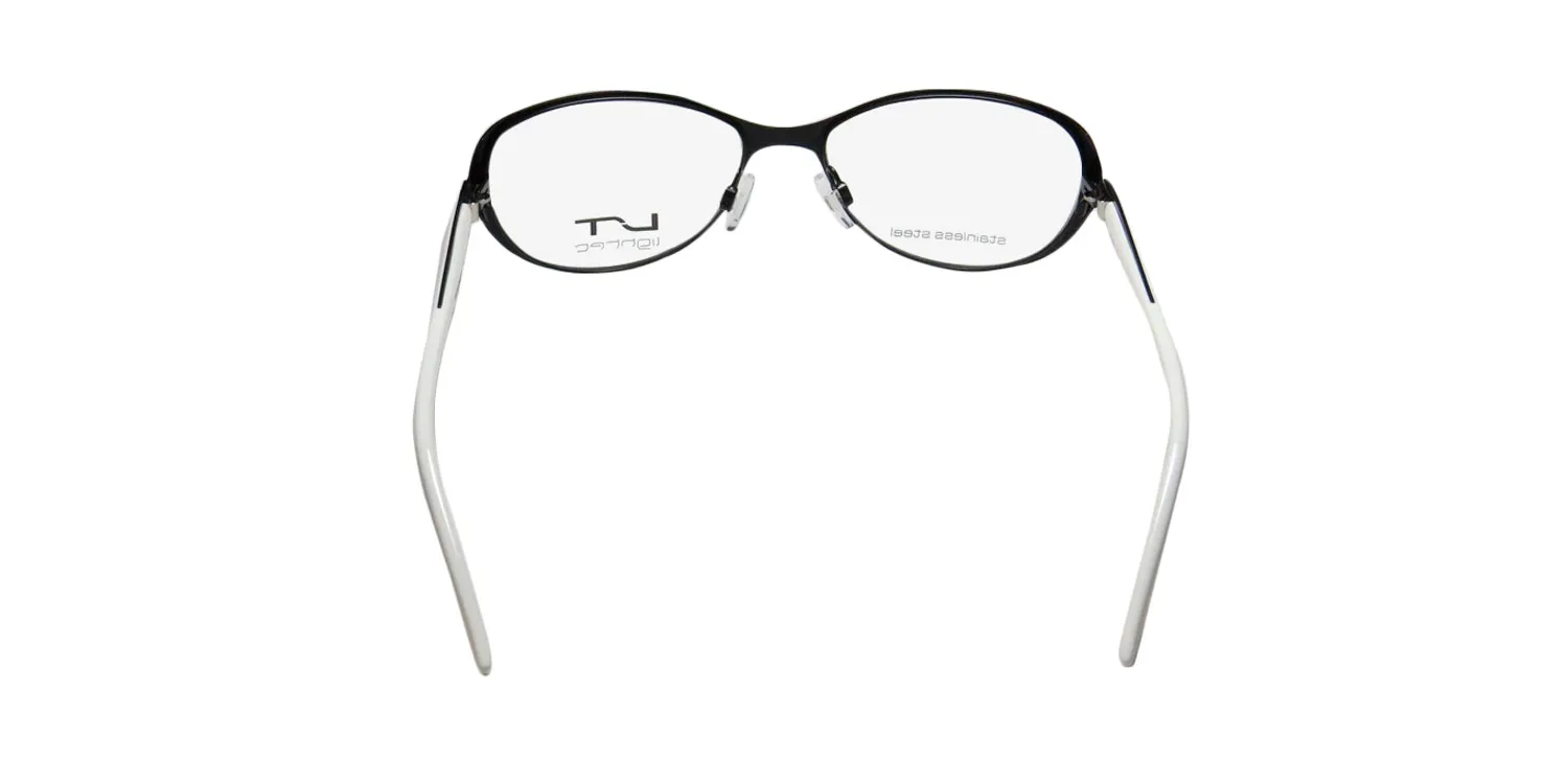 Morel Lightec 7039l nw042 Eyeglasses Black 50mm 5