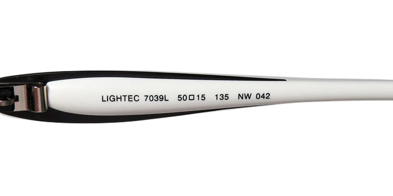 Morel Lightec 7039l nw042 Eyeglasses Black 50mm 7