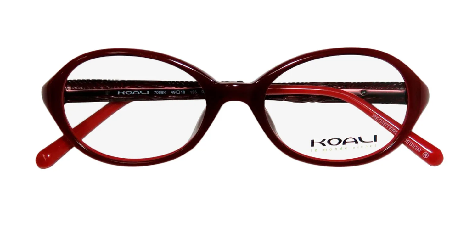 Morel Koali 7066k rm010 Eyeglasses Burgundy 49mm 2