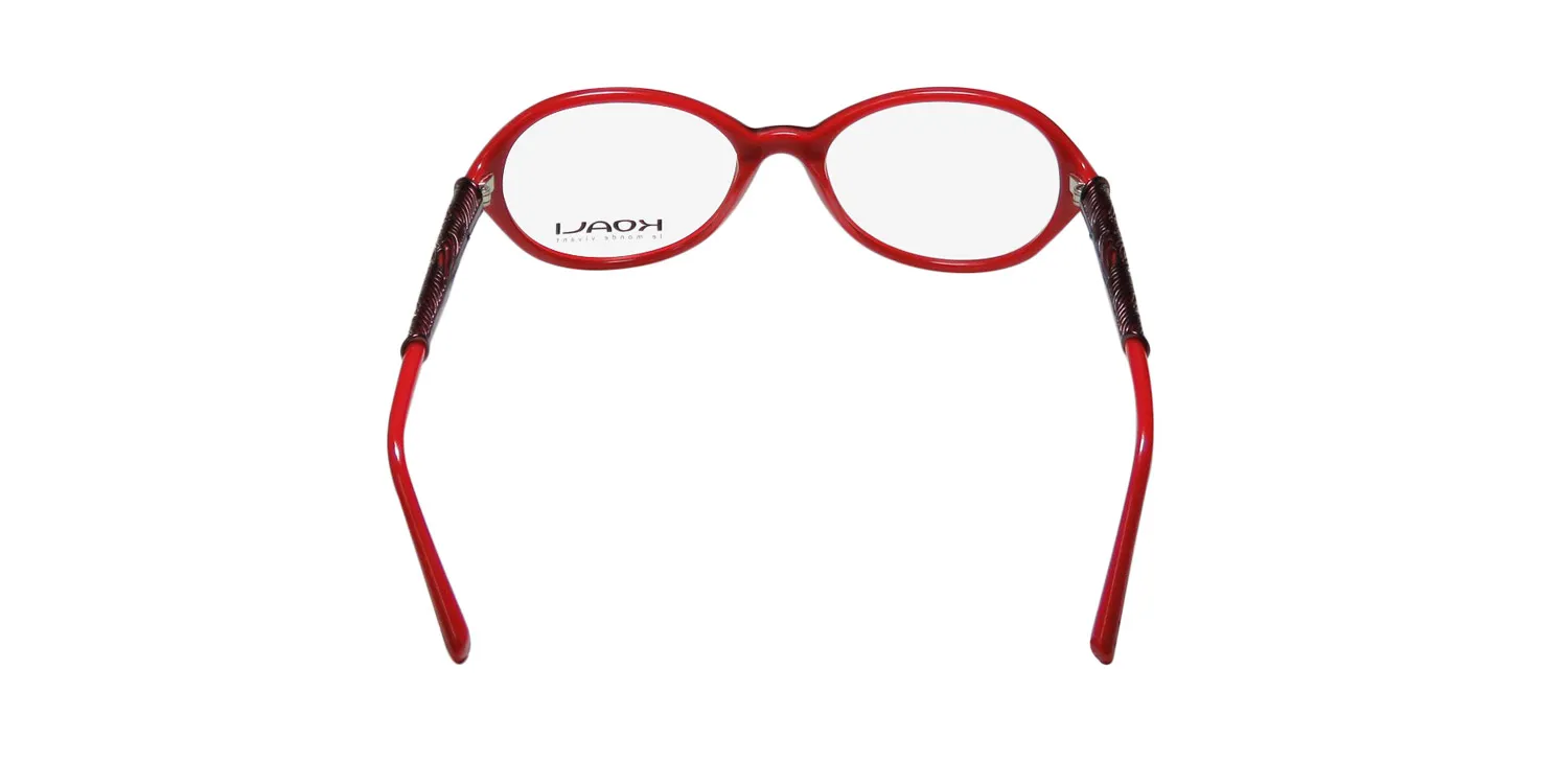 Morel Koali 7066k rm010 Eyeglasses Burgundy 49mm 5
