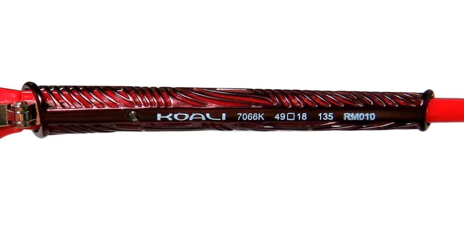 Morel Koali 7066k rm010 Eyeglasses Burgundy 49mm 7