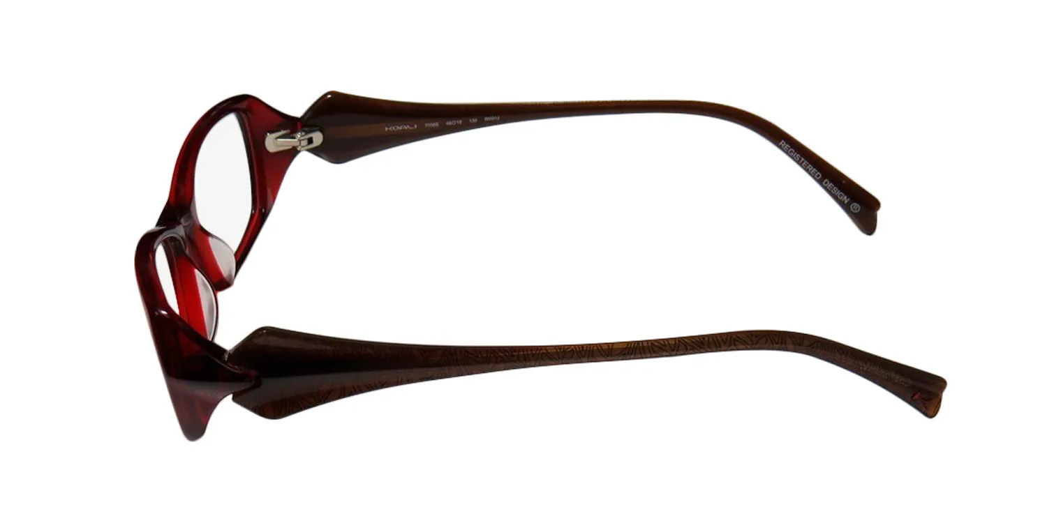 Morel Koali 7006s rm010 Eyeglasses Red 49mm 4