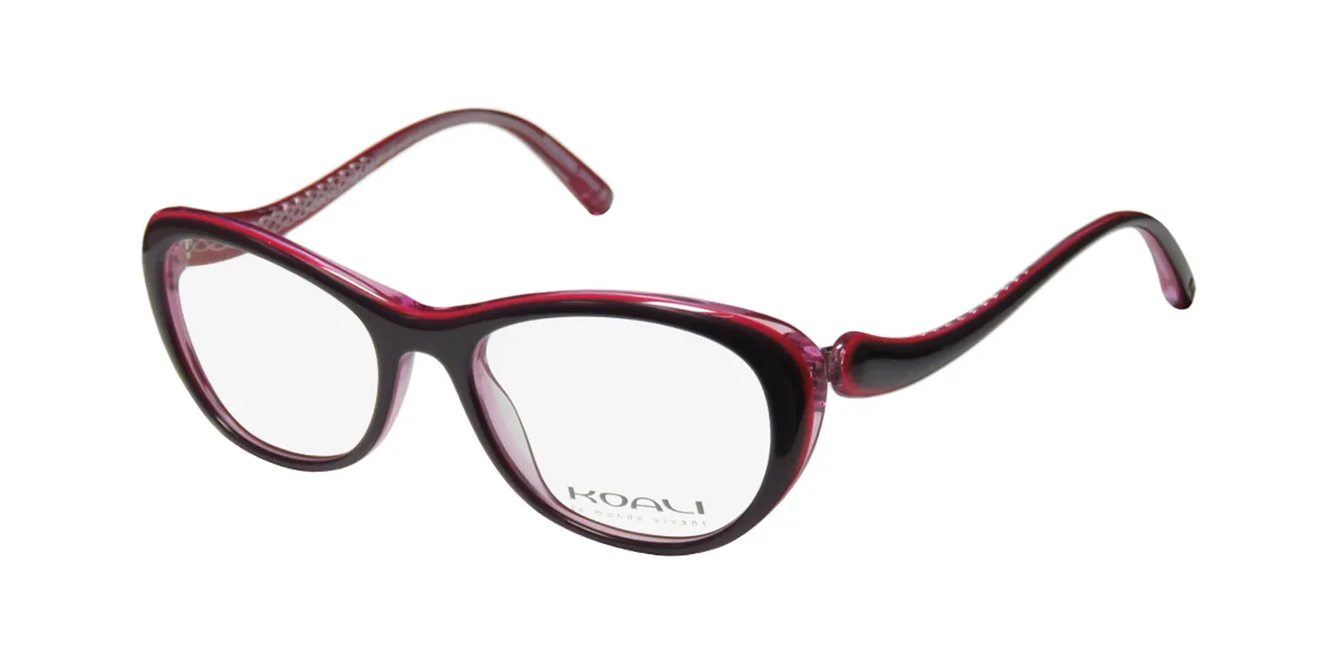 Morel Koali 7058k pp021 Eyeglasses Plum 49mm
