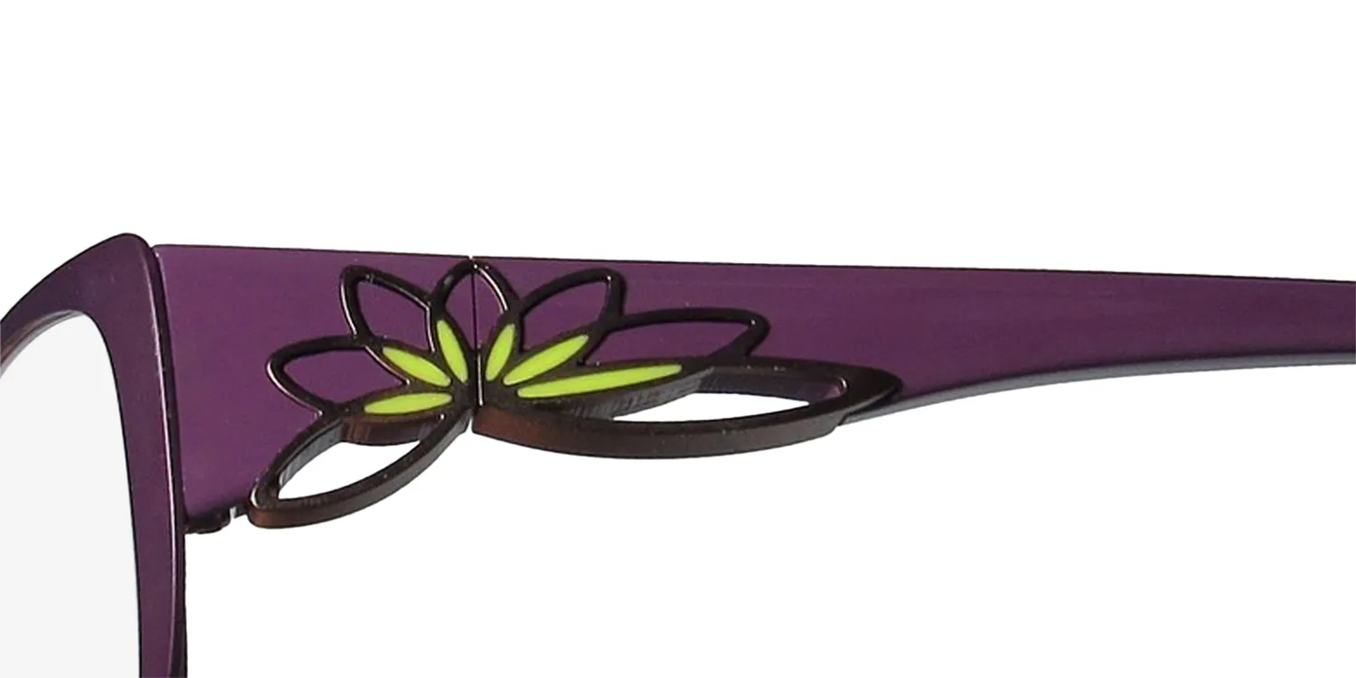 Morel Koali 7054k pp051 Eyeglasses Plum 51mm 6