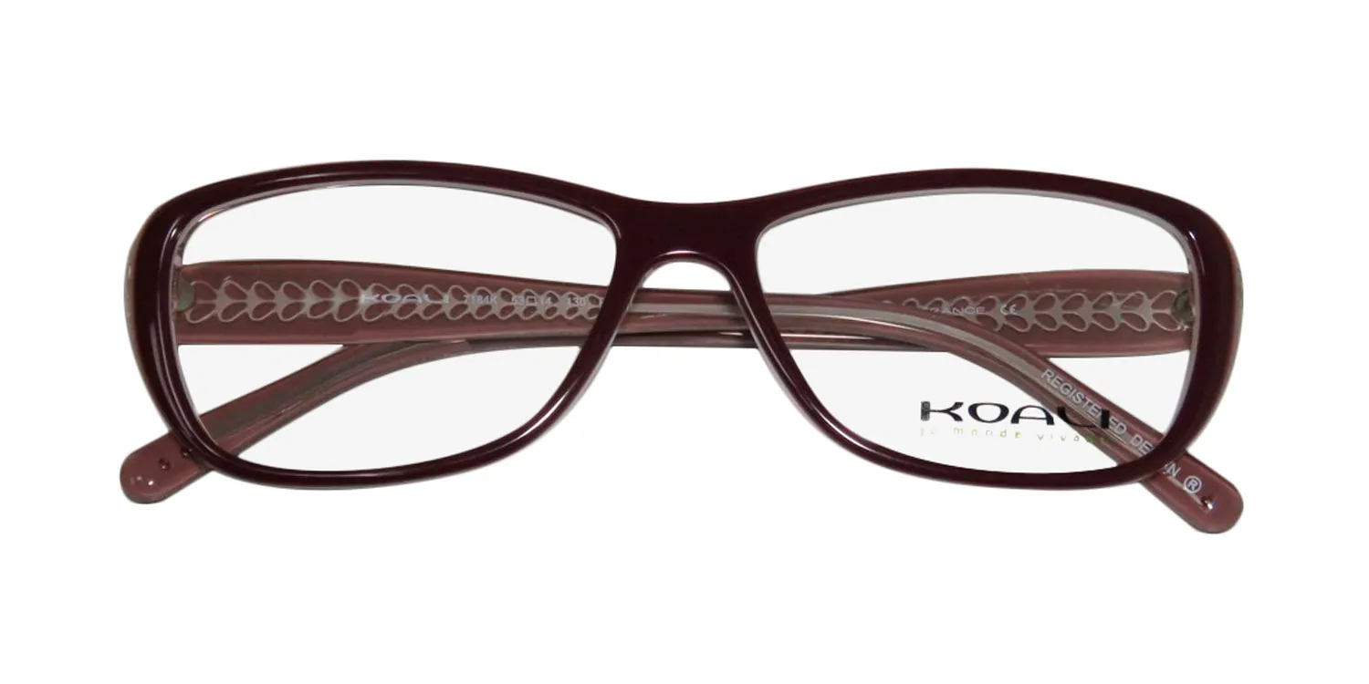 Morel Koali 7184k pp031 Eyeglasses Plum 53mm 2