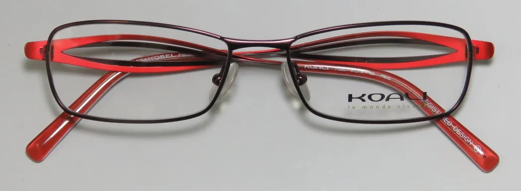 KOALI 7124k pr043 Eyeglasses Merlot 51mm 2