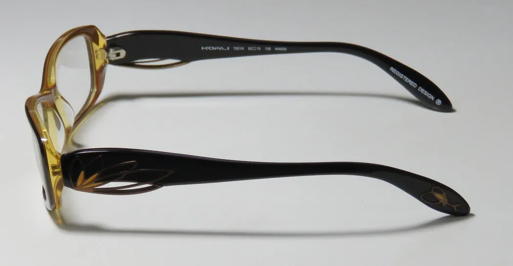 KOALI 7201k nn030 Eyeglasses Black 52mm 4