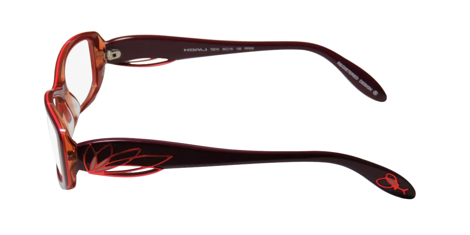 Morel Koali 7201k pp033 Eyeglasses Plum 52mm 4