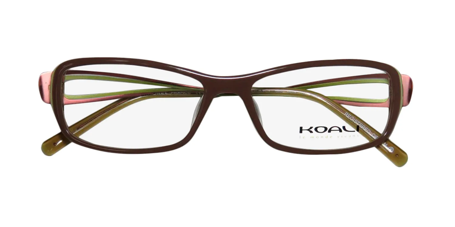KOALI 7255k mv022 Eyeglasses Light Brown 53mm 2