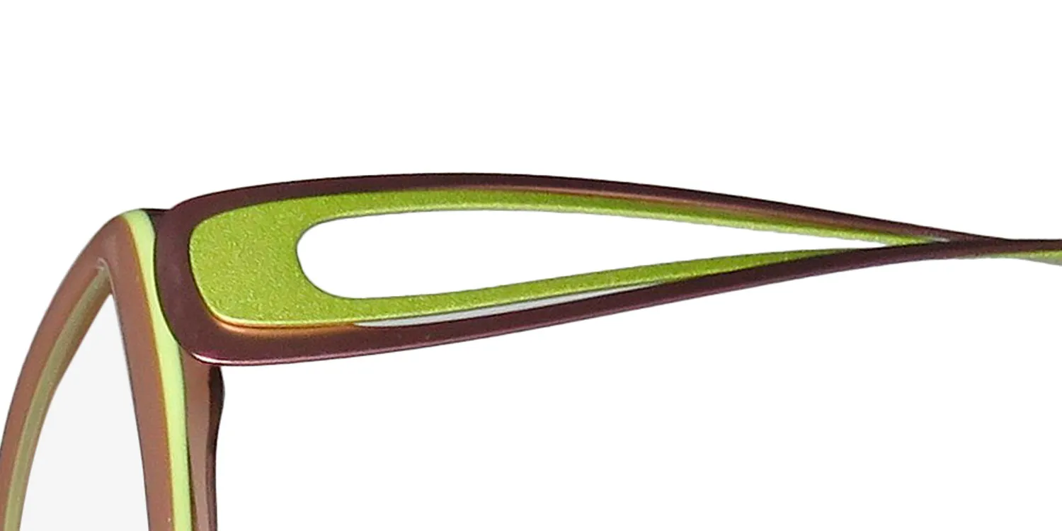 KOALI 7255k mv022 Eyeglasses Light Brown 53mm 6