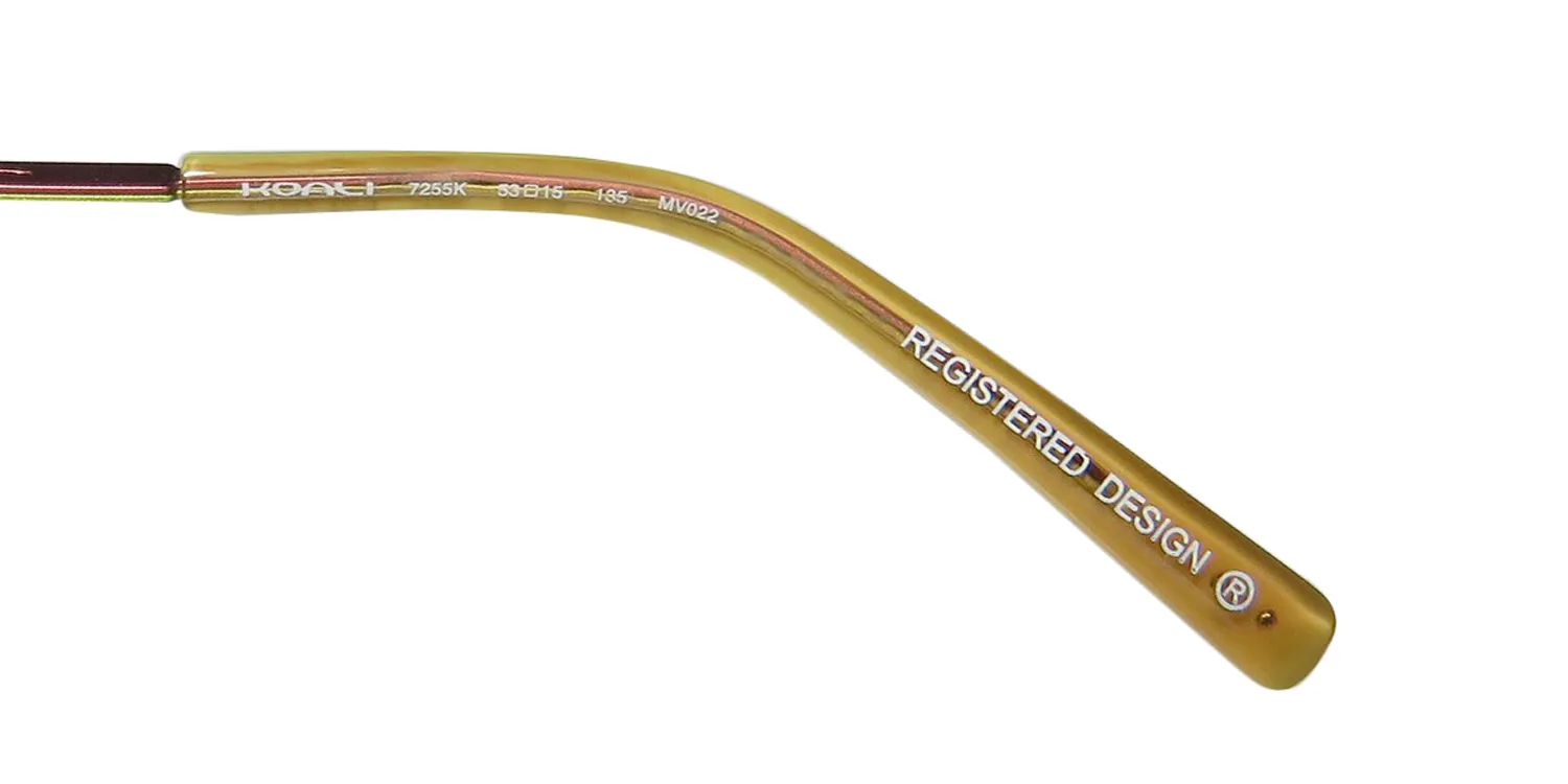 KOALI 7255k mv022 Eyeglasses Light Brown 53mm 7