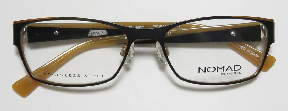 Morel Nomad 2268n nm022 Eyeglasses Black 53mm 2