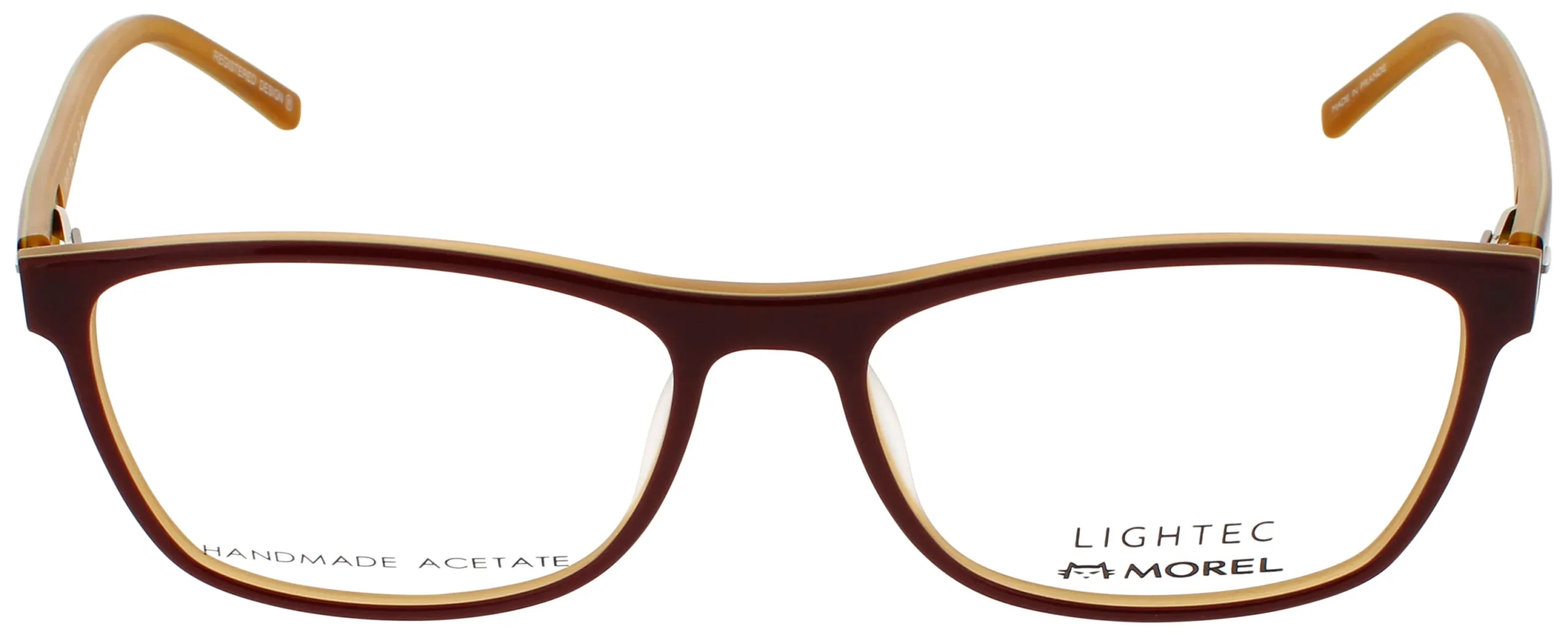 Lightec ALPHA 33A PP022 Eyeglasses Dark Plum 52mm Women 2