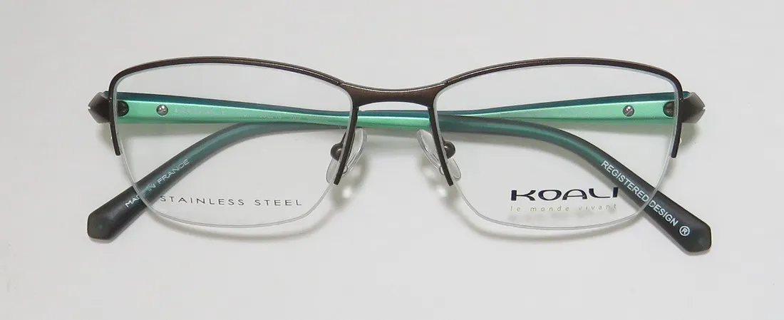 KOALI 7715k mb032 Eyeglasses Brown 50mm Women 2
