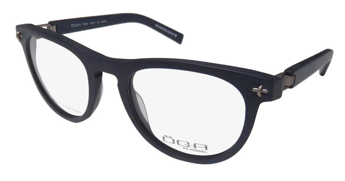 OGA 7949o bg012 Eyeglasses Navy Pattern 51mm