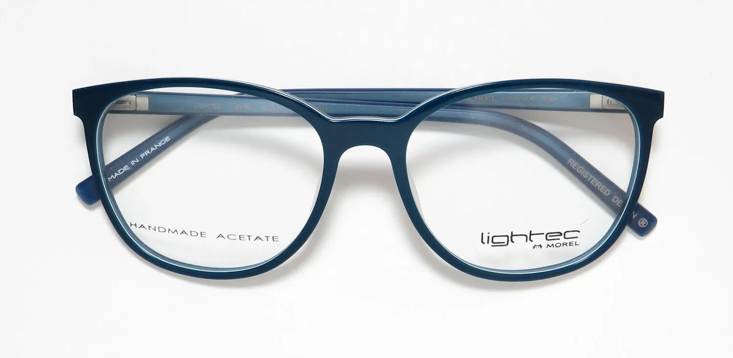 Lightec 8108l bb011 Eyeglasses Teal 52mm 2