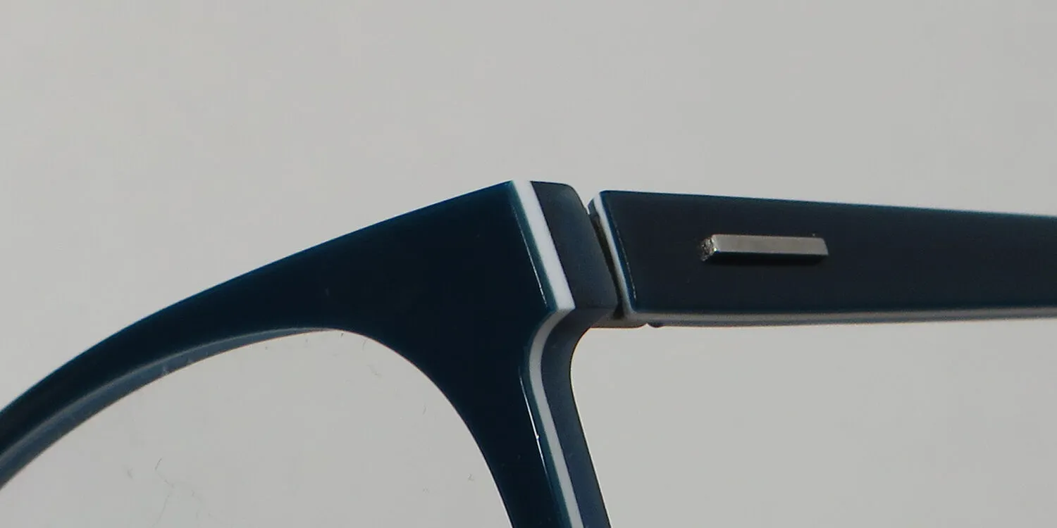 Lightec 8108l bb011 Eyeglasses Teal 52mm 6