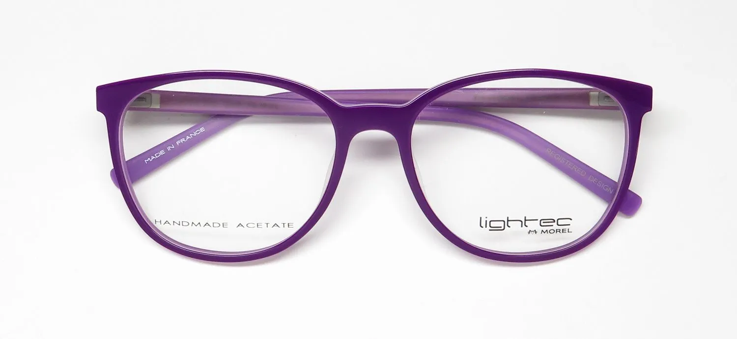 Lightec 8108l pp012 Eyeglasses Purple 52mm 2