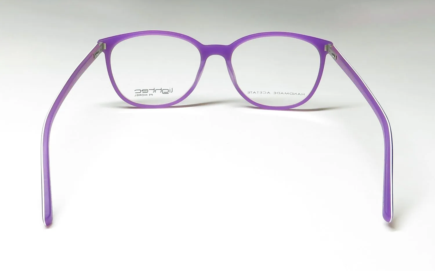 Lightec 8108l pp012 Eyeglasses Purple 52mm 5
