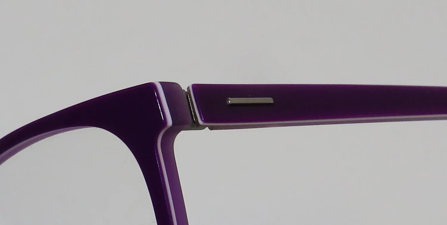Lightec 8108l pp012 Eyeglasses Purple 52mm 6