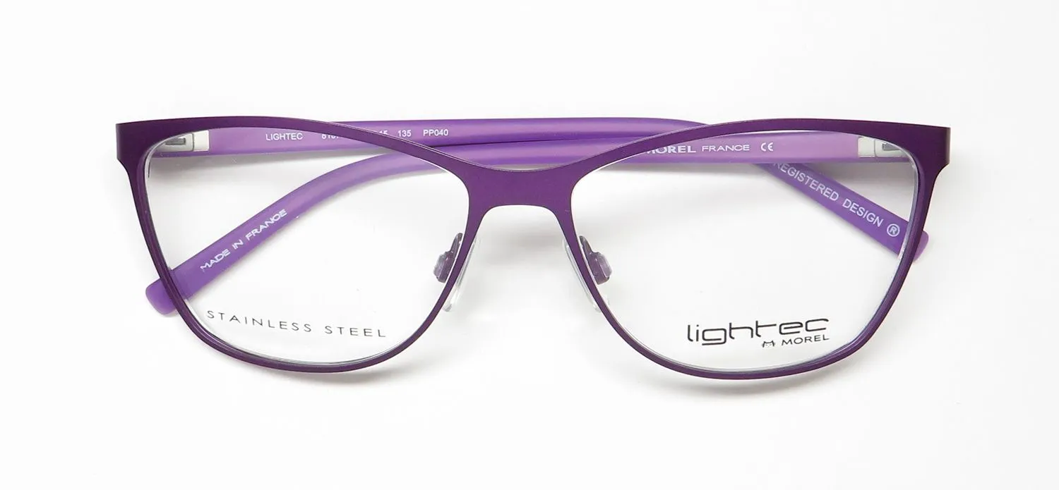 Lightec 8107l pp040 Eyeglasses Purple 54mm 2