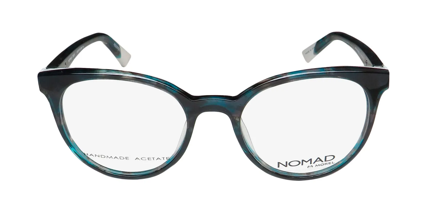 Morel Nomad 3035n bb011 Eyeglasses Turquoise Print 49mm 3