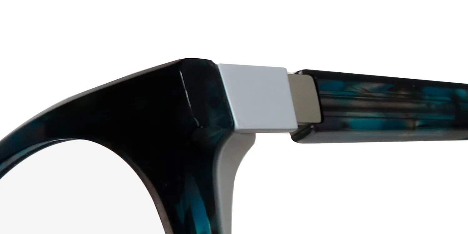 Morel Nomad 3035n bb011 Eyeglasses Turquoise Print 49mm 6