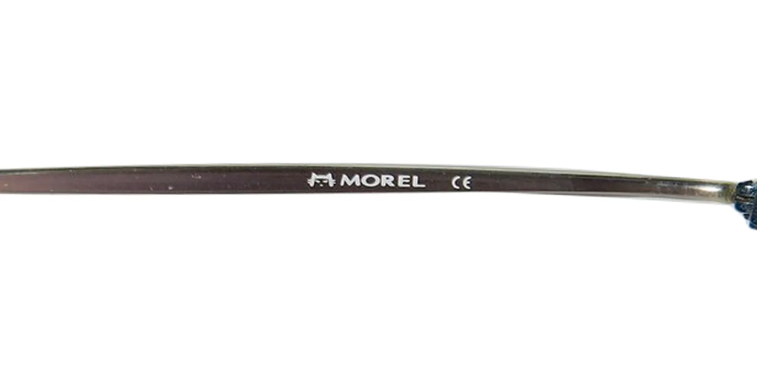 Morel Lightec 6084l ea004 Eyeglasses Blue 46mm Unisex 8