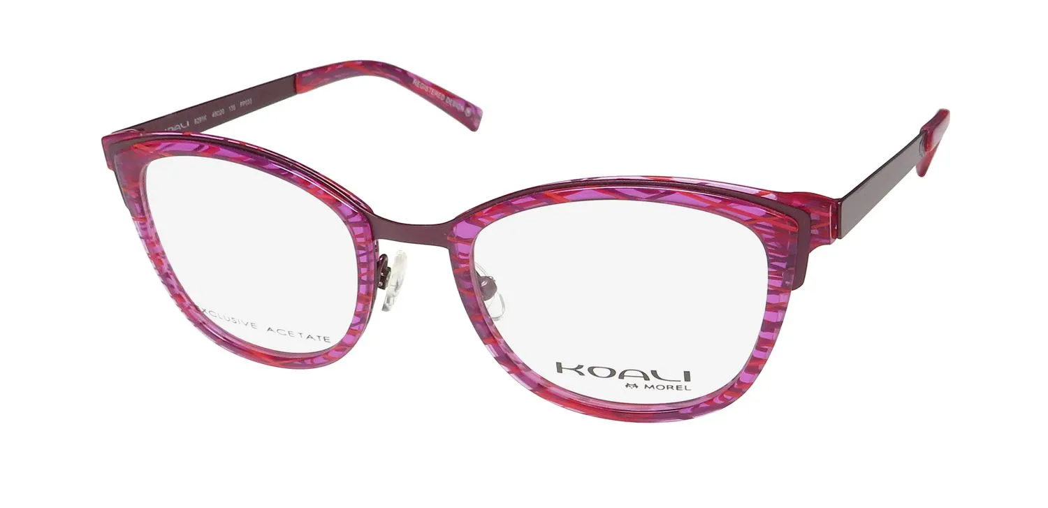 KOALI 8291k pp033 Eyeglasses Pink 49mm