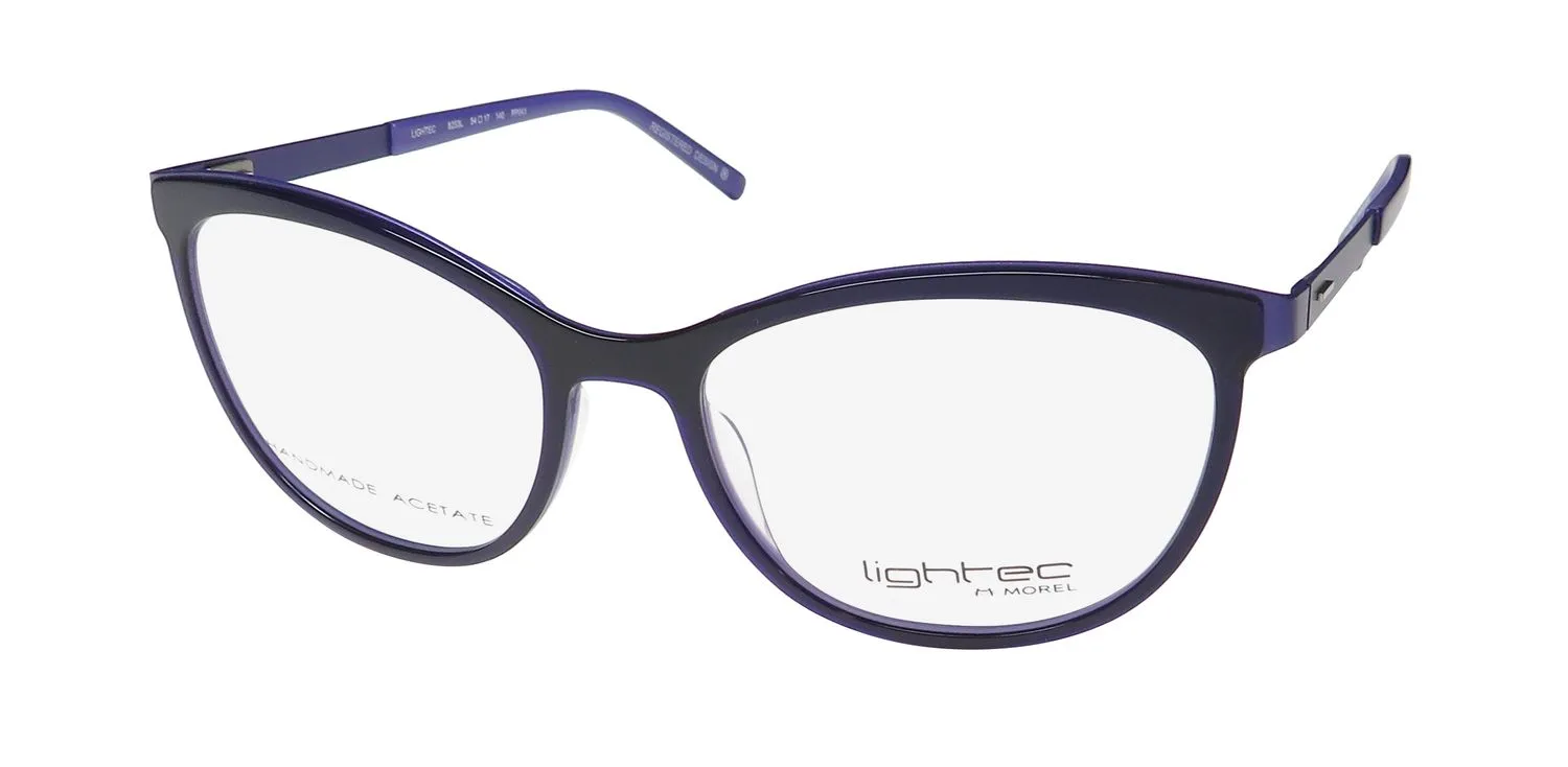 Morel Lightec 8253l pp041 Eyeglasses Purple 54mm