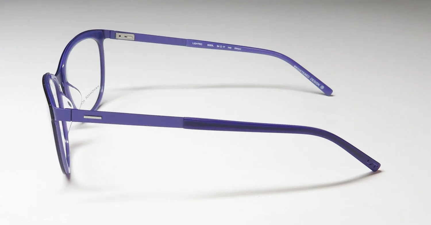 Morel Lightec 8253l pp041 Eyeglasses Purple 54mm 4