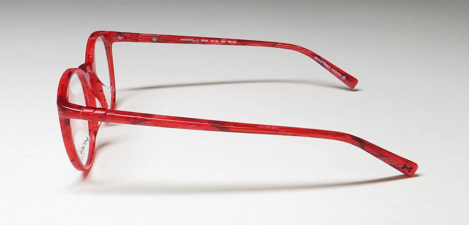KOALI 8303k rr023 Eyeglasses Red 46mm 4