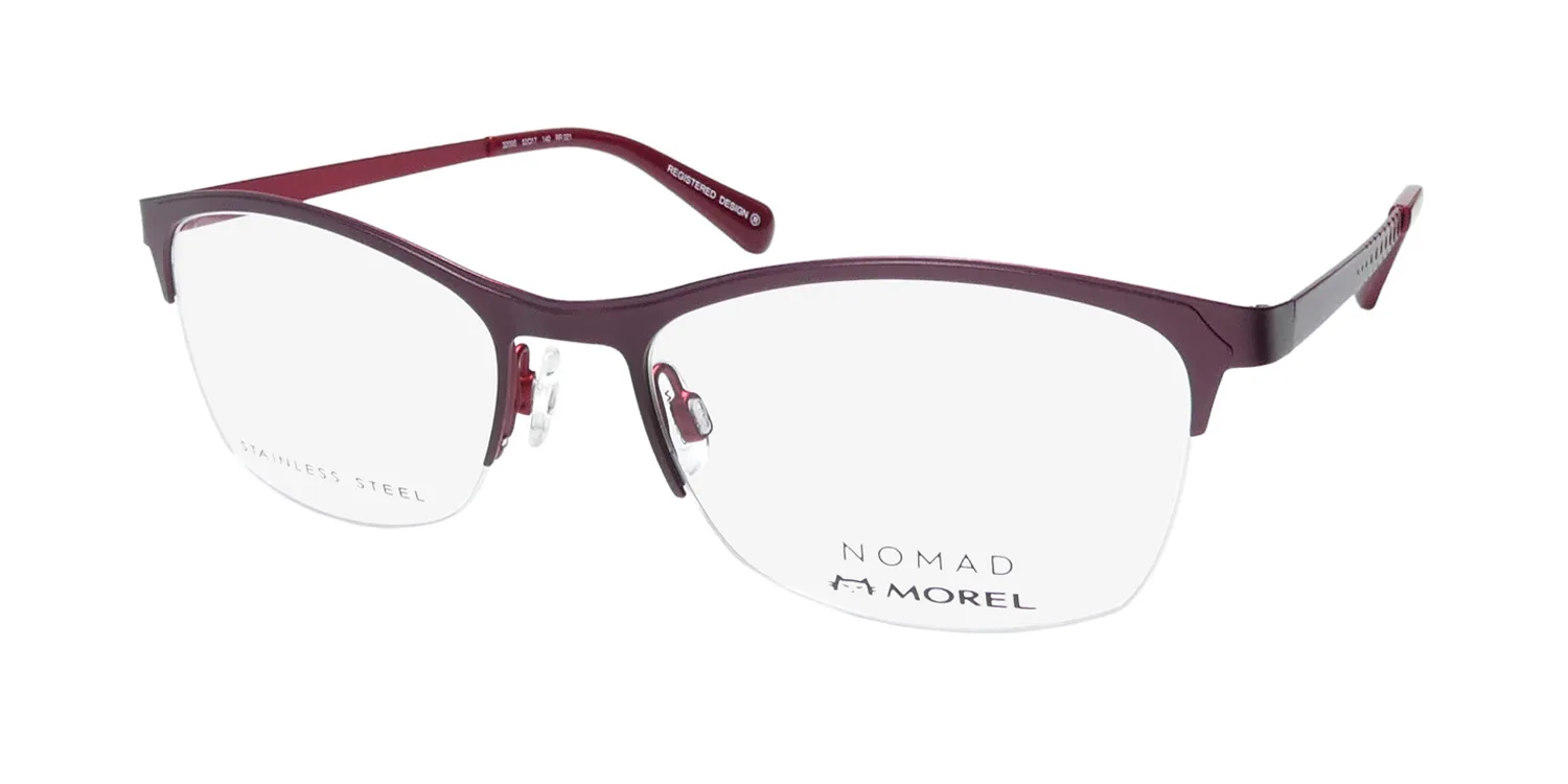 Morel Nomad 3209s rr021 Eyeglasses Burgundy 52mm Unisex
