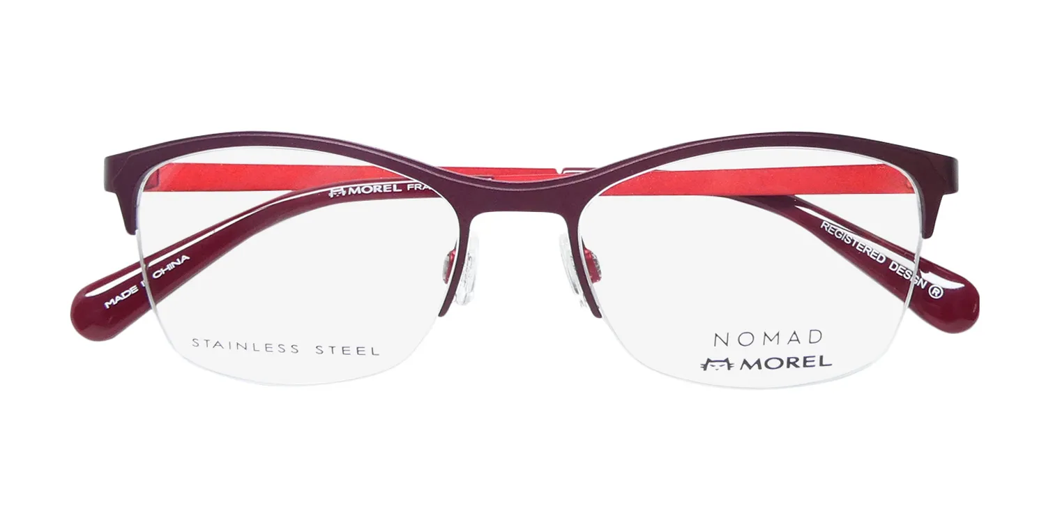 Morel Nomad 3209s rr021 Eyeglasses Burgundy 52mm Unisex 2