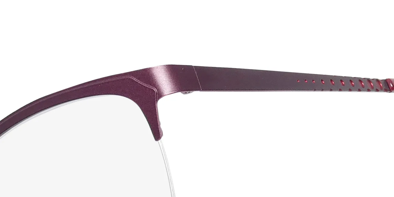 Morel Nomad 3209s rr021 Eyeglasses Burgundy 52mm Unisex 6