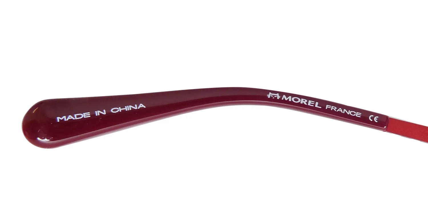 Morel Nomad 3209s rr021 Eyeglasses Burgundy 52mm Unisex 7