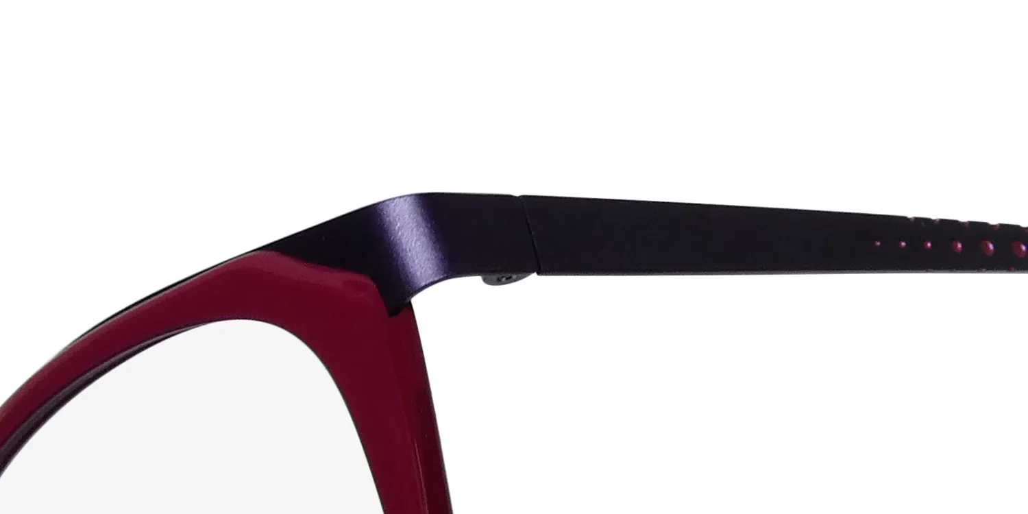 Morel Nomad 3212s pp031 Eyeglasses Red 52mm 6
