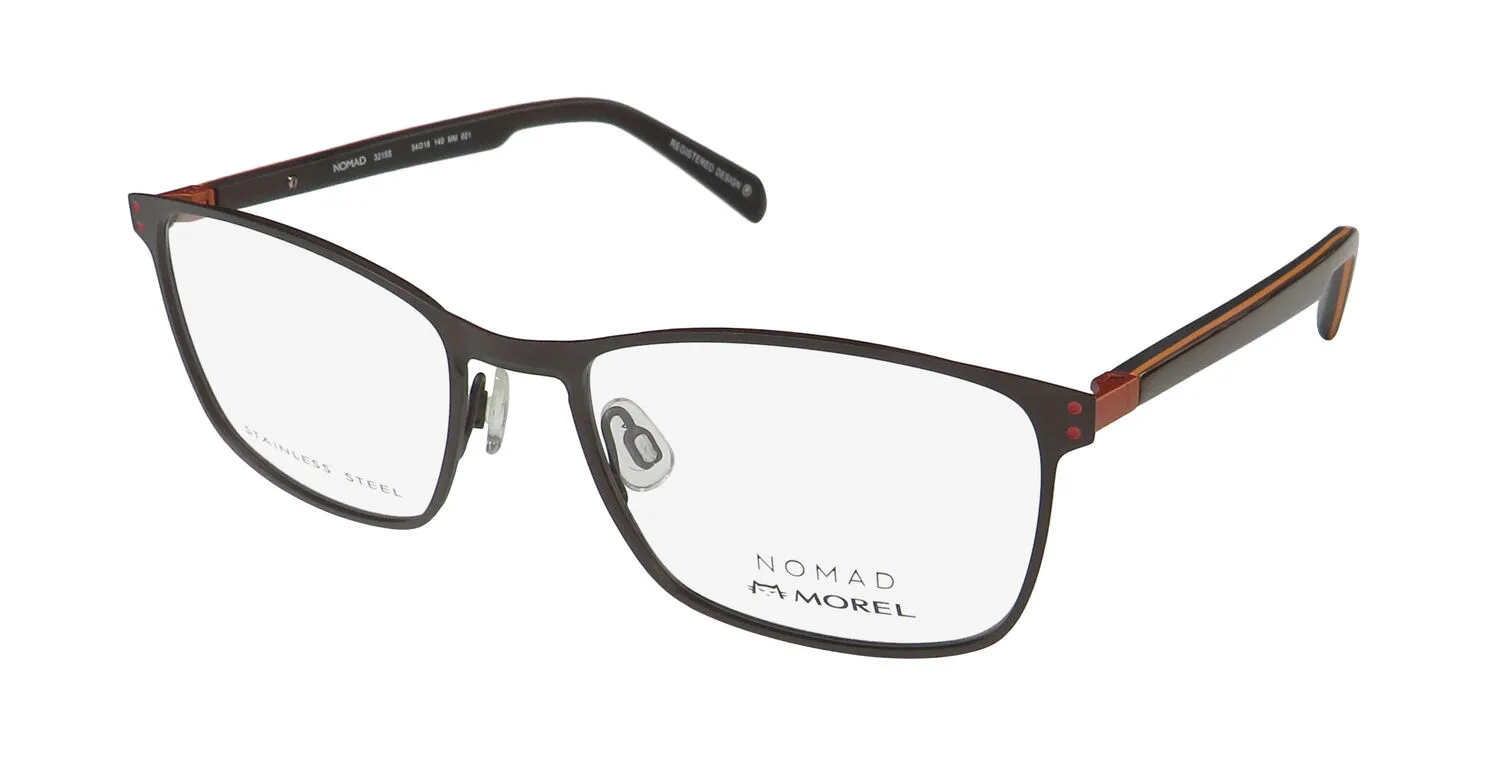 Morel Nomad 3215s mm021 Eyeglasses Matte Brown 54mm