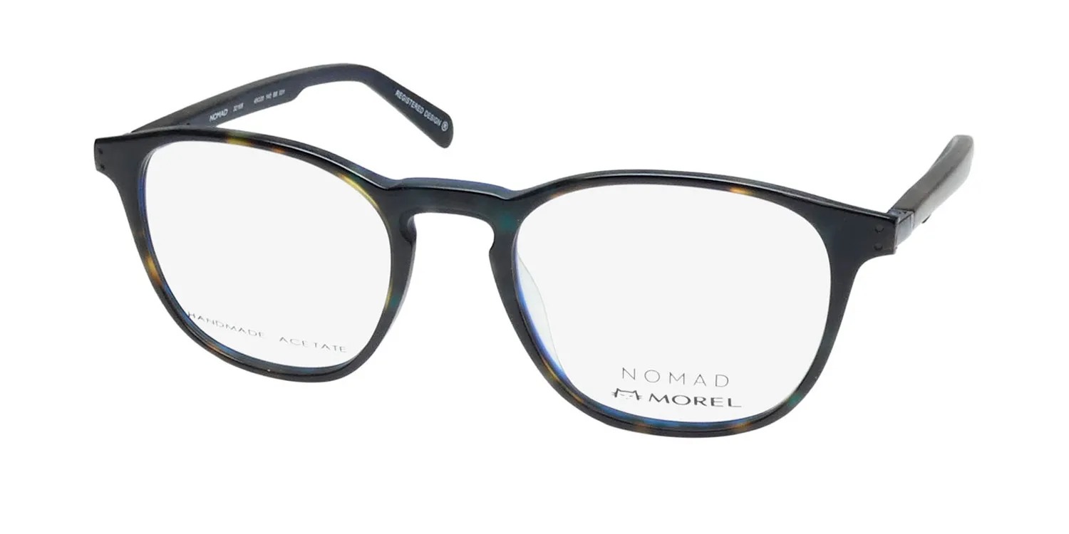 Morel Nomad 3216s bb031 Eyeglasses Black Tortoise 49mm Unisex